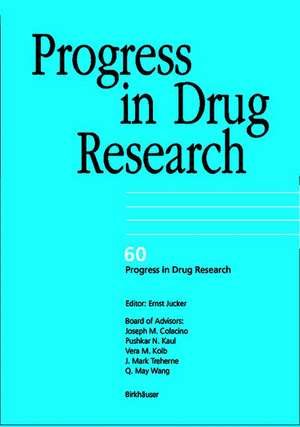 Progress in Drug Research de Hao Wu