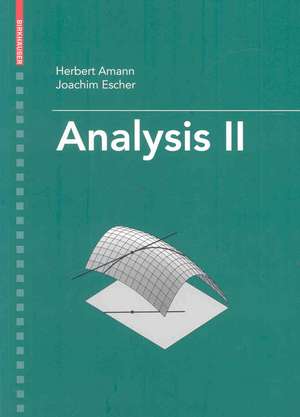 Analysis II de Herbert Amann