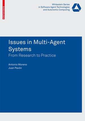 Issues in Multi-Agent Systems: The AgentCities.ES Experience de Antonio Moreno