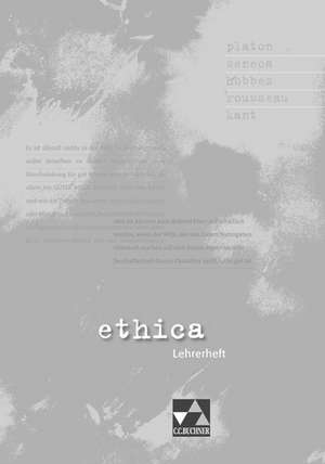 ethica Lehrerheft de Andreas Groch