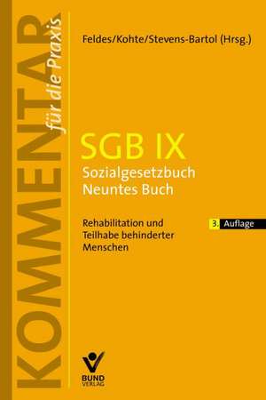 SGB IX Sozialgesetzbuch IX de Werner Feldes