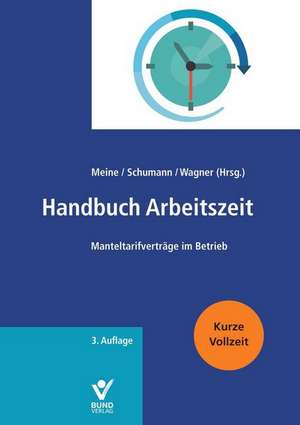 Handbuch Arbeitszeit de Hartmut Meine