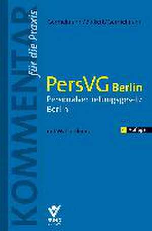 PersVG Berlin  Personalvertretungsgesetz Berlin de Claas-Hinrich Germelmann