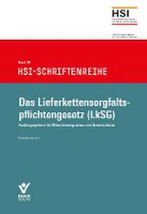 Das Lieferkettensorgfaltspflichtengesetz (LkSG) de Reingard Zimmer