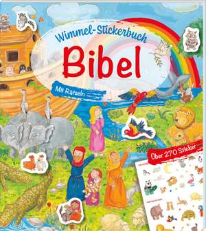 Wimmel-Stickerbuch: Bibel de Melissa Schirmer