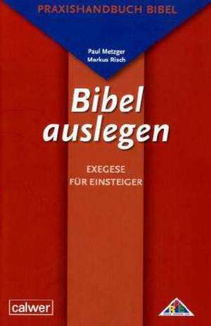 Bibel auslegen - Exegese für Einsteiger de Paul Metzger