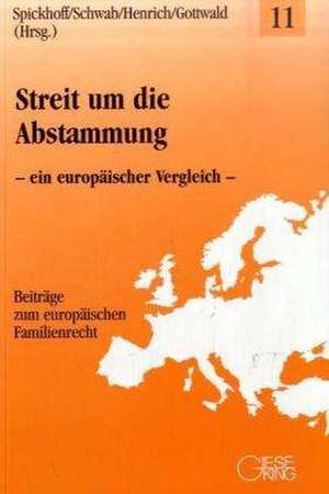 Streit um die Abstammung de Andreas Spickhoff