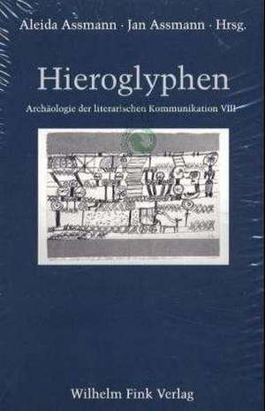 Hieroglyphen de Aleida Assmann