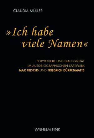 "Ich habe viele Namen" de Claudia Müller