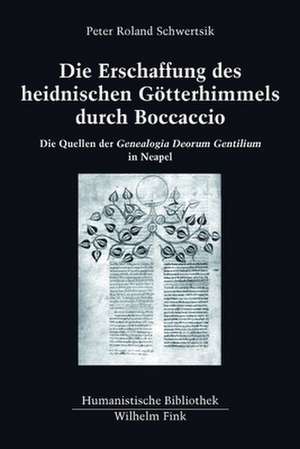 Die Erschaffung des heidnischen Götterhimmels durch Boccaccio de Peter Roland Schwertsik