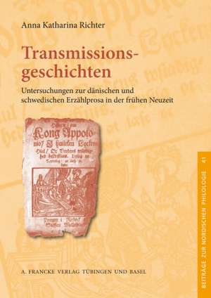 Transmissionsgeschichten de Anna Katharina Richter