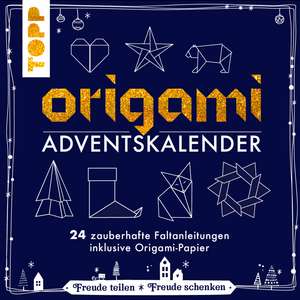 Origami Adventskalender de Frechverlag