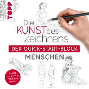 Die Kunst des Zeichnens Menschen. Der Quick-Start-Block de Frechverlag