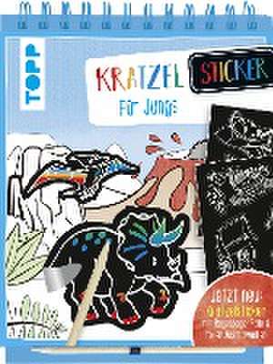 Kratzel-Stickerbuch für Jungs de Frechverlag