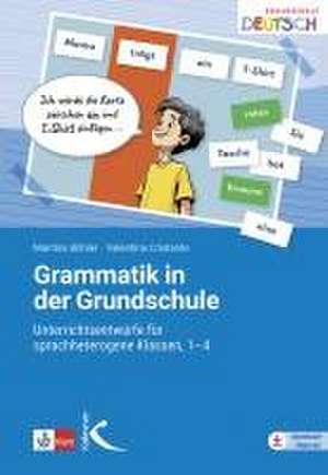 Grammatik in der Grundschule de Martina Böhler