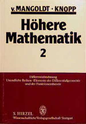 Höhere Mathematik II de Hans von Mangoldt