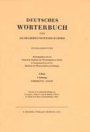 Grimm, Dt. Wörterbuch Neubearbeitung de Jacob Grimm