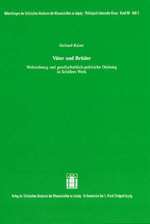 Väter und Brüder de Gerhard Kaiser