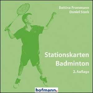 Stationskarten Badminton de Bettina Frommann