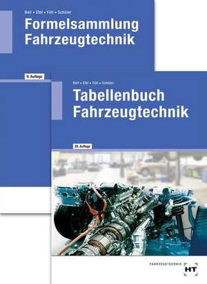 Paketangebot Tabellenbuch Fahrzeugtechnik und Formelsammlung Fahrzeugtechnik de Marco Bell