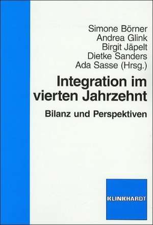 Integration im vierten Jahrzehnt de Simone Börner