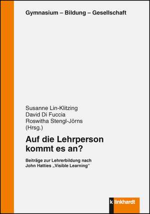 Auf die Lehrperson kommt es an? de David Di Fuccia