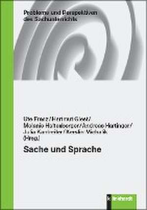 Sache und Sprache de Ute Franz