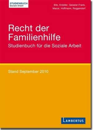 Recht der Familienhilfe de Sigmund Gastiger