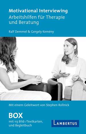 Motivational Interviewing Box mit Fragekarten de Ralf Demmel