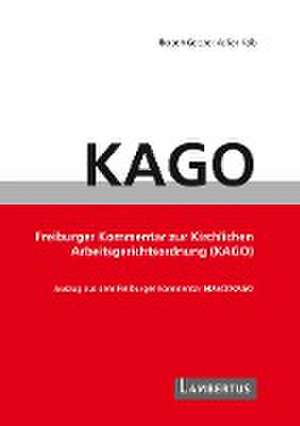 Handbuch KAGO-Kommentar de Norbert Gescher