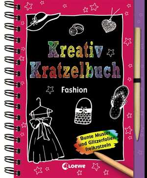 Kreativ-Kratzelbuch: Fashion de Heather Zschock