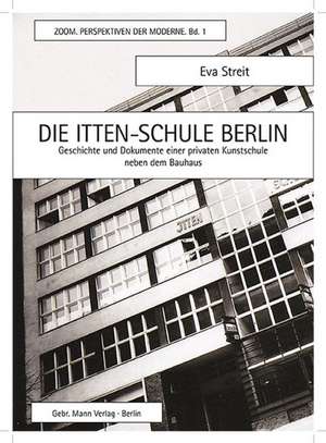 Die Itten-Schule Berlin de Eva Streit