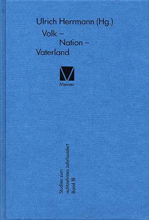 Volk - Nation - Vaterland de Ulrich Herrmann