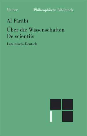 Uber Die Wissenschaften: Martin Heidegger Und Roman Jakobson de Al-Farabi