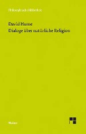 Dialoge über natürliche Religion de David Hume