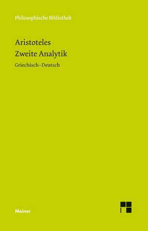 Zweite Analytik de Aristoteles