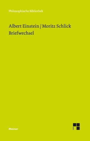 Briefwechsel de Moritz Schlick