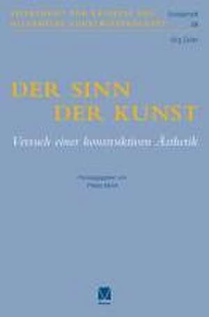 Der Sinn der Kunst de Jörg Zeller