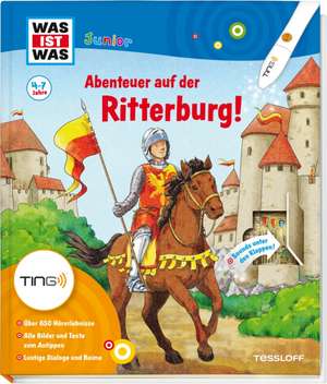 Abenteuer auf der Ritterburg! Ting-Edition was ist was Junior de Eva Dix