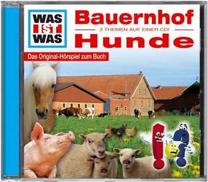 Was ist Was. Bauernhof / Hunde. CD de Matthias Falk