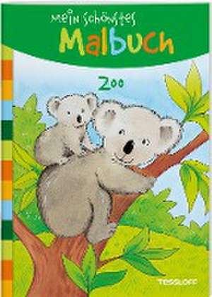 Mein schönstes Malbuch. Zoo de Corina Beurenmeister