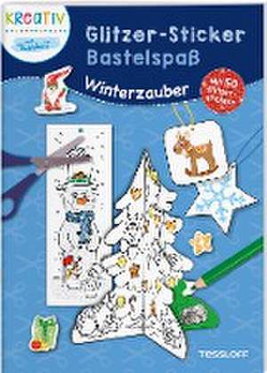 Glitzer-Sticker Bastelspaß. Winterzauber de Nadja Schwendemann