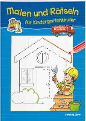 Malen und Rätseln für Kindergartenkinder. Baustelle de Stefan Lohr