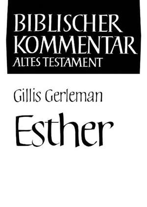 Esther de Gillis Gerlemann