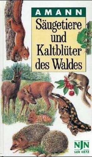 Säugetiere und Kaltblüter des Waldes de Gottfried Amann