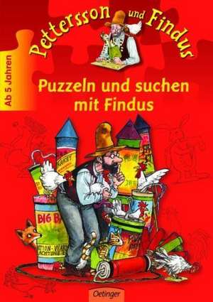 Pettersson und Findus: Puzzeln und suchen mit Findus de Christian Becker