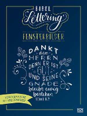 Bibel-Lettering Fensterbilder de Tabea Wippermann