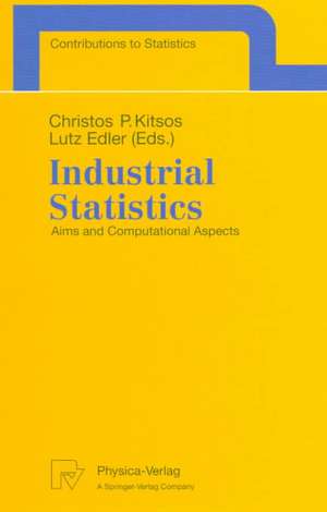 Industrial Statistics: Aims and Computational Aspects. Proceedings of the Satellite Conference to the 51st Session of the International Statistical Institute (ISI), Athens, Greece, August 16-17, 1997. de Christos P. Kitsos