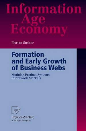 Formation and Early Growth of Business Webs: Modular Product Systems in Network Markets de Florian Steiner