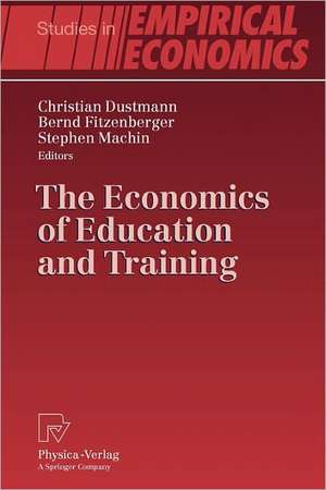 The Economics of Education and Training de Christian Dustmann